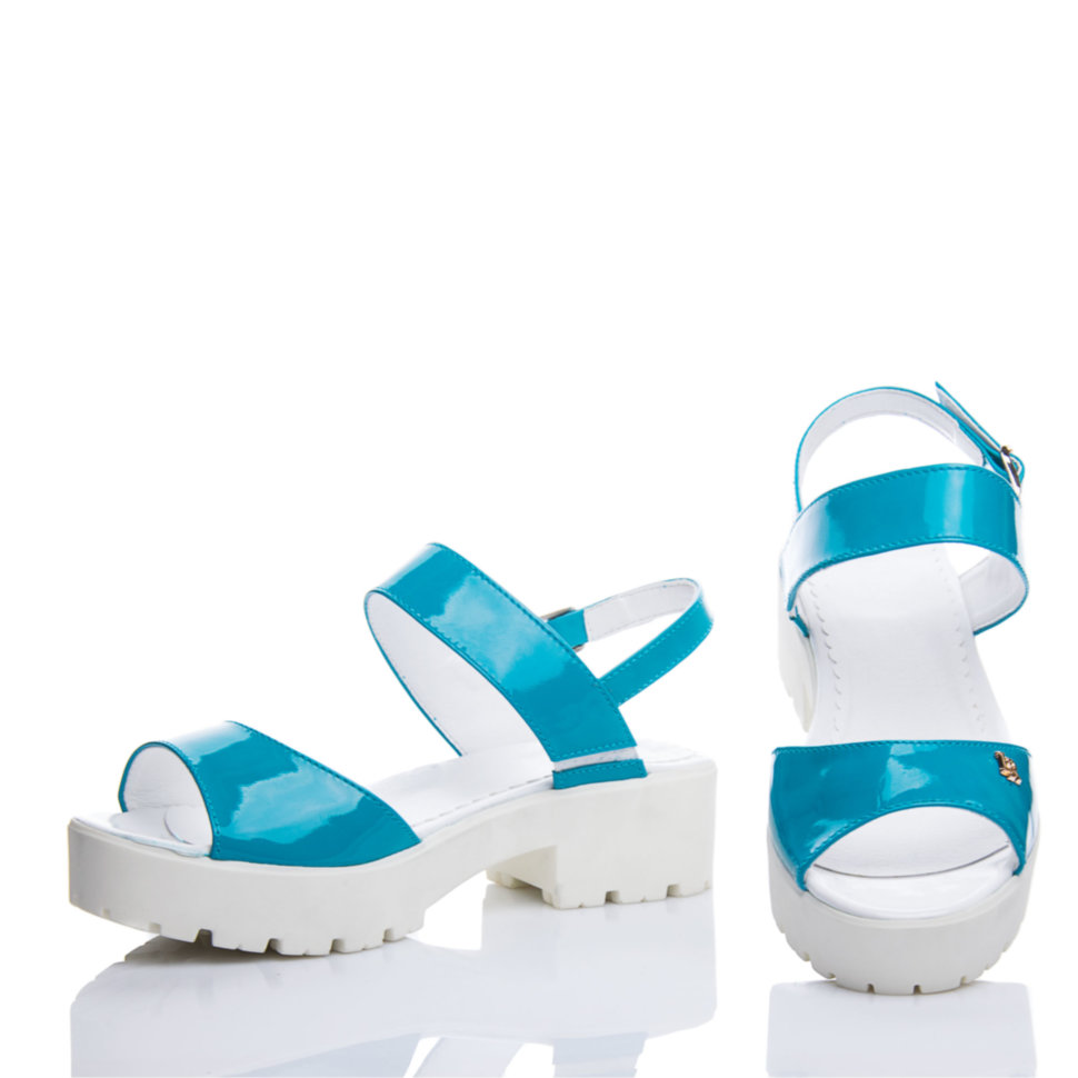 

Босоножки La Rose 557 39(25,5 см) Бирюзовый лак