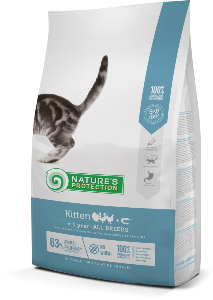 

Сухой корм для котят Nature's Protection Kitten 7кг (NPS45759)