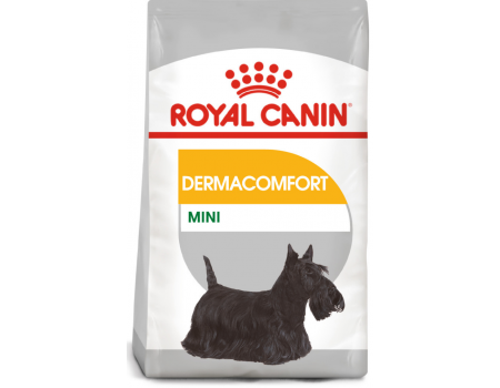 

Корм для собак мелких размеров с раздраженной и зудящей кожей Royal Canin Mini Dermacomfort 3кг (2441030)