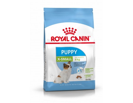 

Корм для щенков собак миниатюрных пород в возрасте до 10 месяцев Royal Canin XSmall Puppy 1,5 кг (10020151)