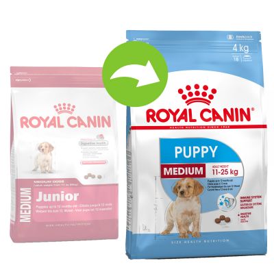 

Корм для щенков средних пород Royal Canin Medium Puppy 4кг (30030401)