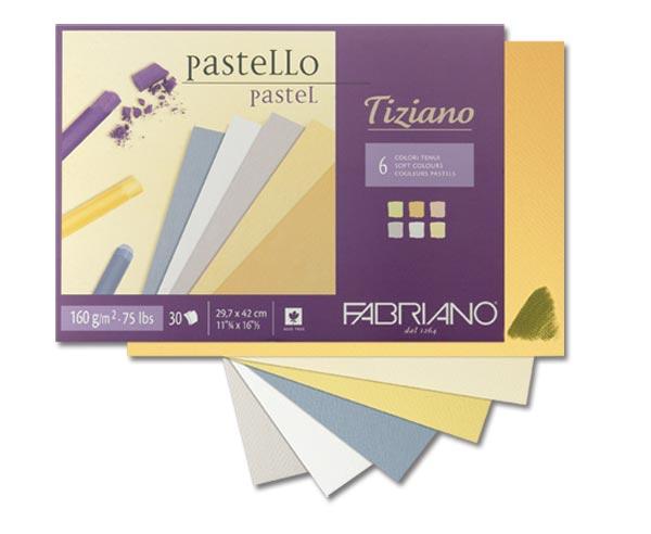 

Альбом-склейка для пастели A4 Fabriano Tiziano 160г/м2 теплые цвета 30л (8001348156871)