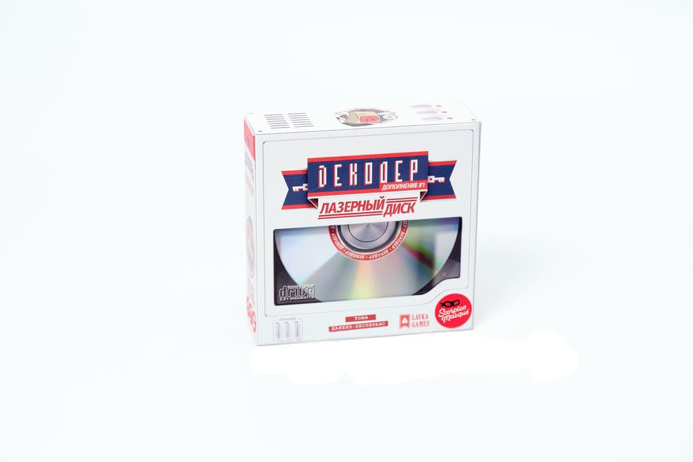 

Настольная игра Лавка игр Декодер: Лазерный диск (Decrypto Laserdrive)