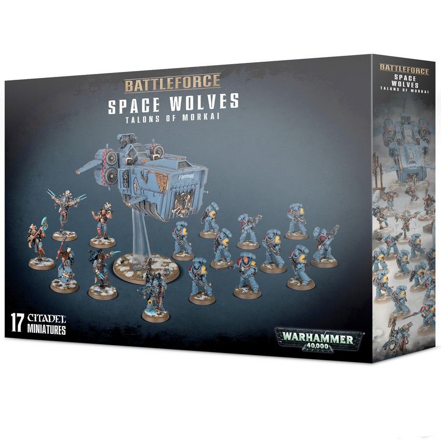 

Настольная игра Games Workshop Вархаммер 40000: Космические Волки Когти Моркаи (Warhammer 40000: Space Wolves Talons of Morkai )