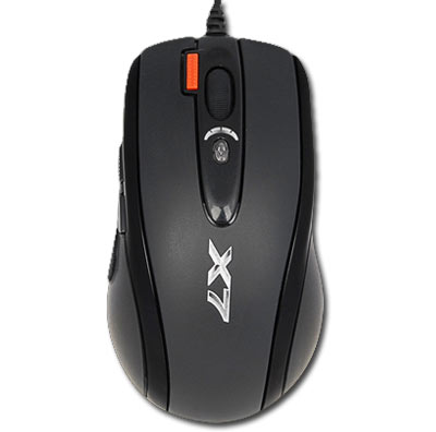 

Мышь A4Tech XL-750BK-B Black USB лазерная