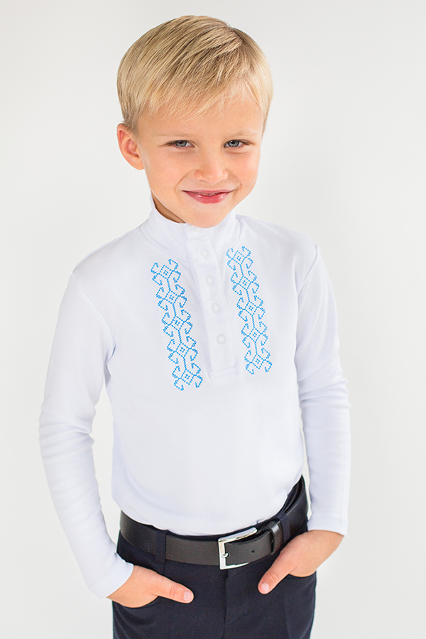 

Гольф Модный карапуз 128 Белый (03-00677-0)