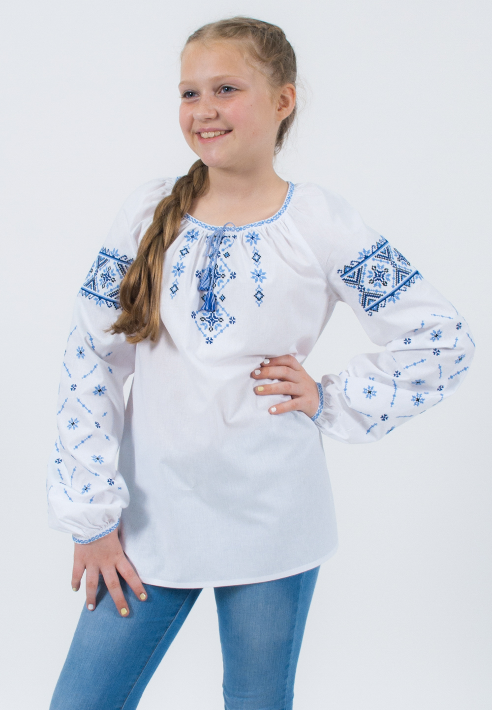 

Вишиванка для дівчинки "Веснянка" розм.146 мод.33333