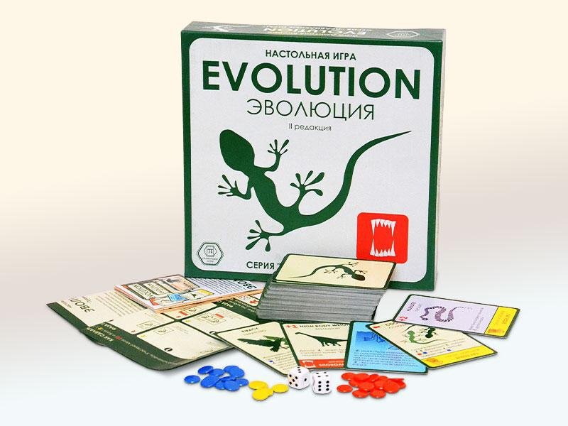 

Настольная игра Правильные игры Эволюция (Evolution. The Origin of Species)