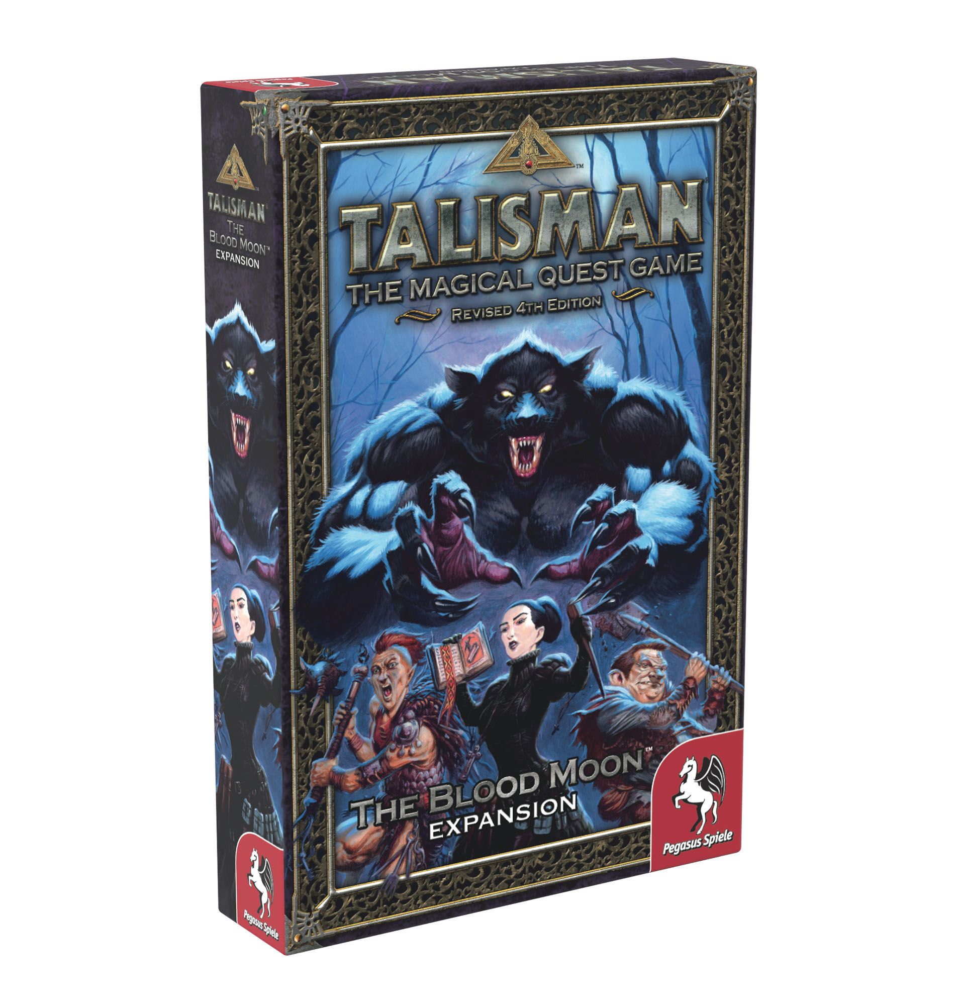

Настольная игра Pegasus Spiele Талисман Кровавая Луна (англ) (Talisman: The Blood Moon (Eng))
