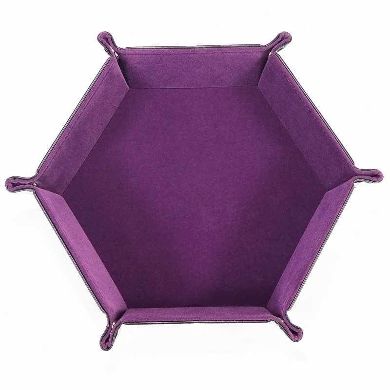 

Настольная игра T&G dice Лоток для кубиков, фишек и жетонов (фиолетовый) (Leather Dice tray) фиолетовый