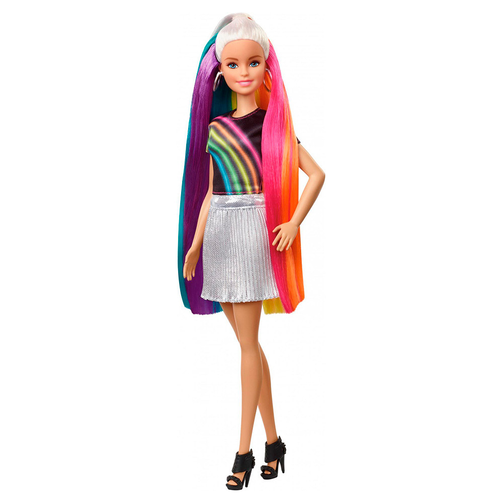 

Кукла Барби Радужное сияние волос Barbie Rainbow Sparkle Hair Doll, Blonde Mattel