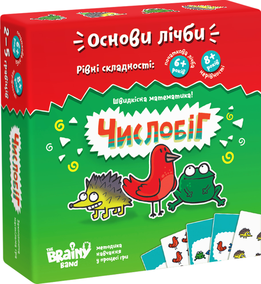 

Настольная игра Банда умников Числобіг (УКР003)