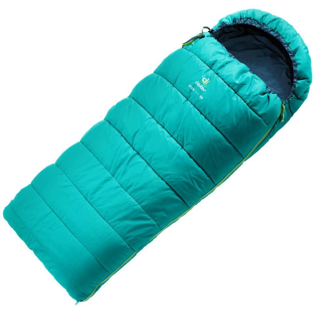 

Спальник Deuter Starlight SQ 3385 petrol-navy left левый (3720319 3385 1)