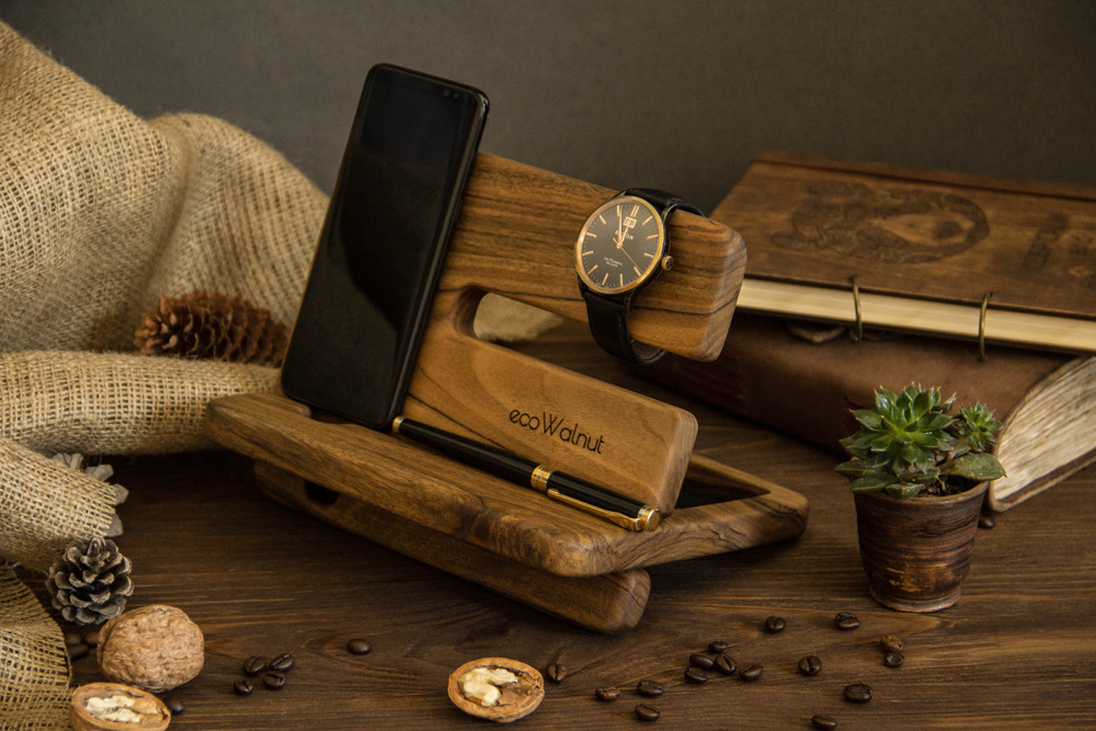 

Органайзер из натурального дерева Ecowalnut Unisex (EW-23.1)