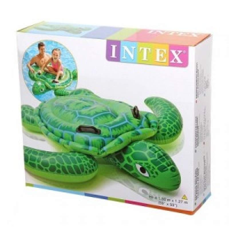 

Плот надувной Intex 57524 150х127см Черепаха