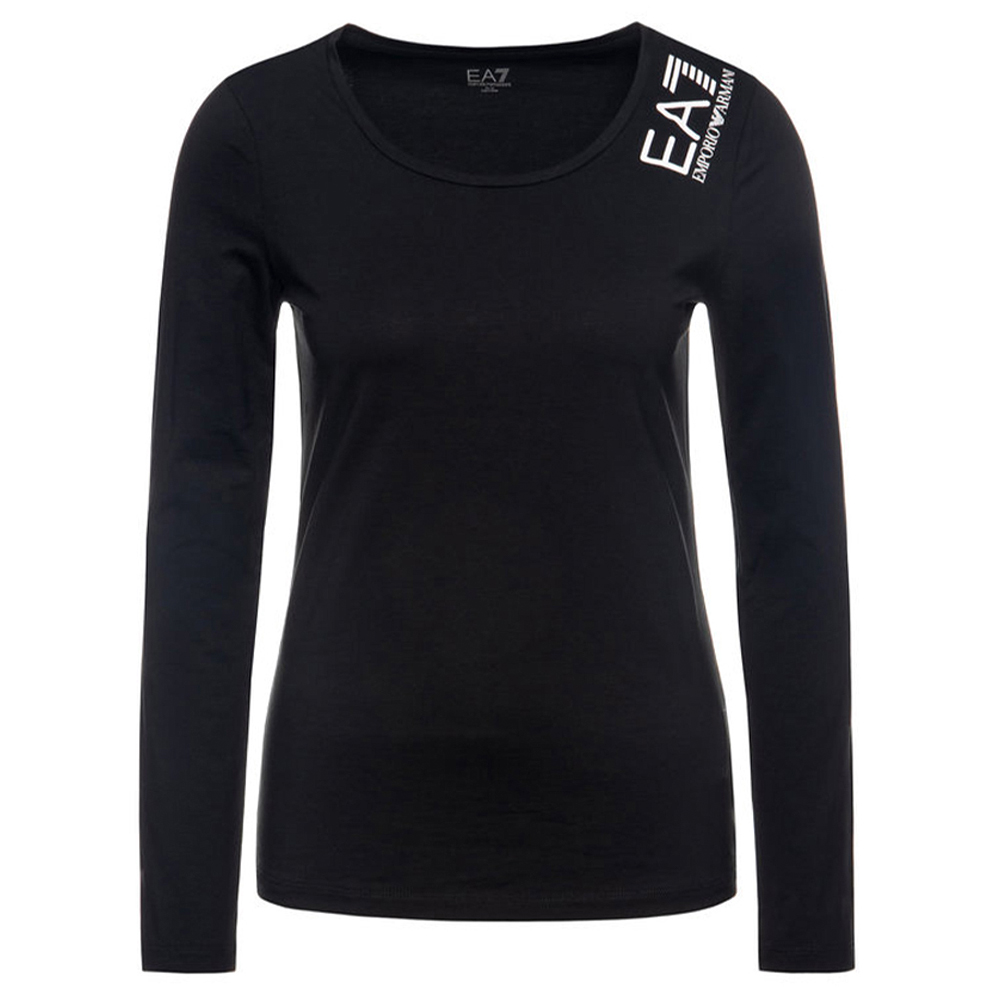 

Лонгслів Emporio Armani S6GTT12TJ29Z1  біле лого чорний, Лонгслів Emporio Armani S6GTT12TJ29Z1 L біле лого чорний