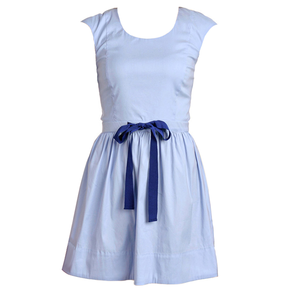 

Плаття Patrizia Pepe 2A1404  на кулісці блакитне, Плаття Patrizia Pepe 2A1404 XS на кулісці блакитне