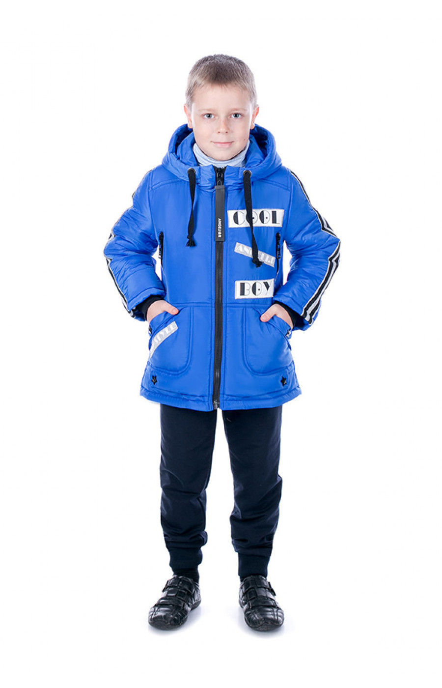 

Демисезонная куртка для мальчиков Angelir Cool Boy 116 см
