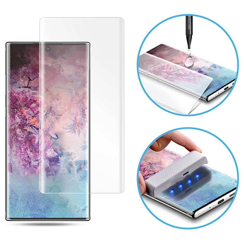 

Защитное 3D стекло Mocolo с УФ лампой для Samsung Galaxy Note 10 Plus Прозрачный
