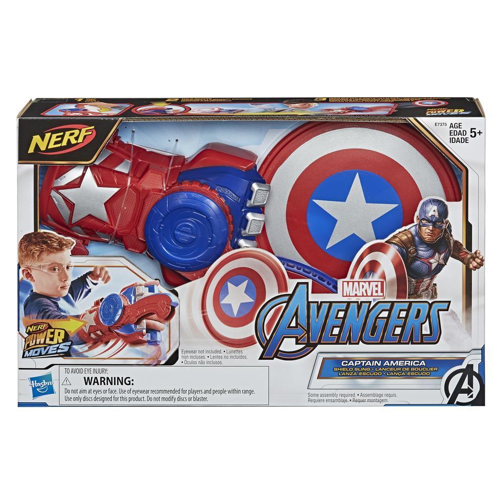 

Nerf Перчатка Запускает Щит Капитана Америки Captain America Disc Hasbro E7375