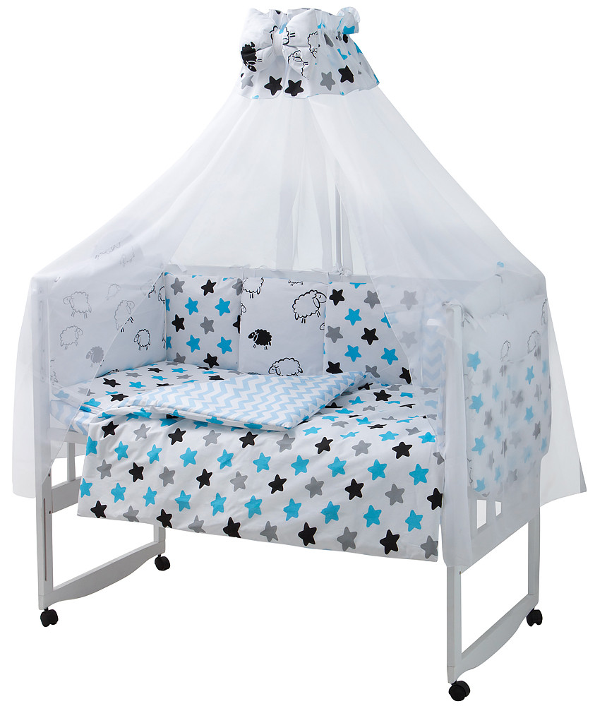

Детская постель Babyroom Classic Bortiki-01 белый 624690