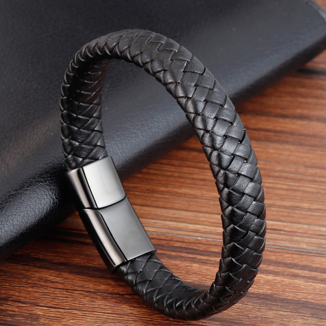 

Мужской кожаный браслет BroBand One черный 20.5см (BB-ONE-BLACKTOBLACK-20-5-M)