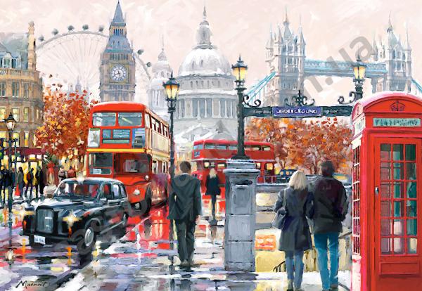 

Кастор пазлы 1000 "Коллаж, Лондон" 68*47 Castorland C-103140