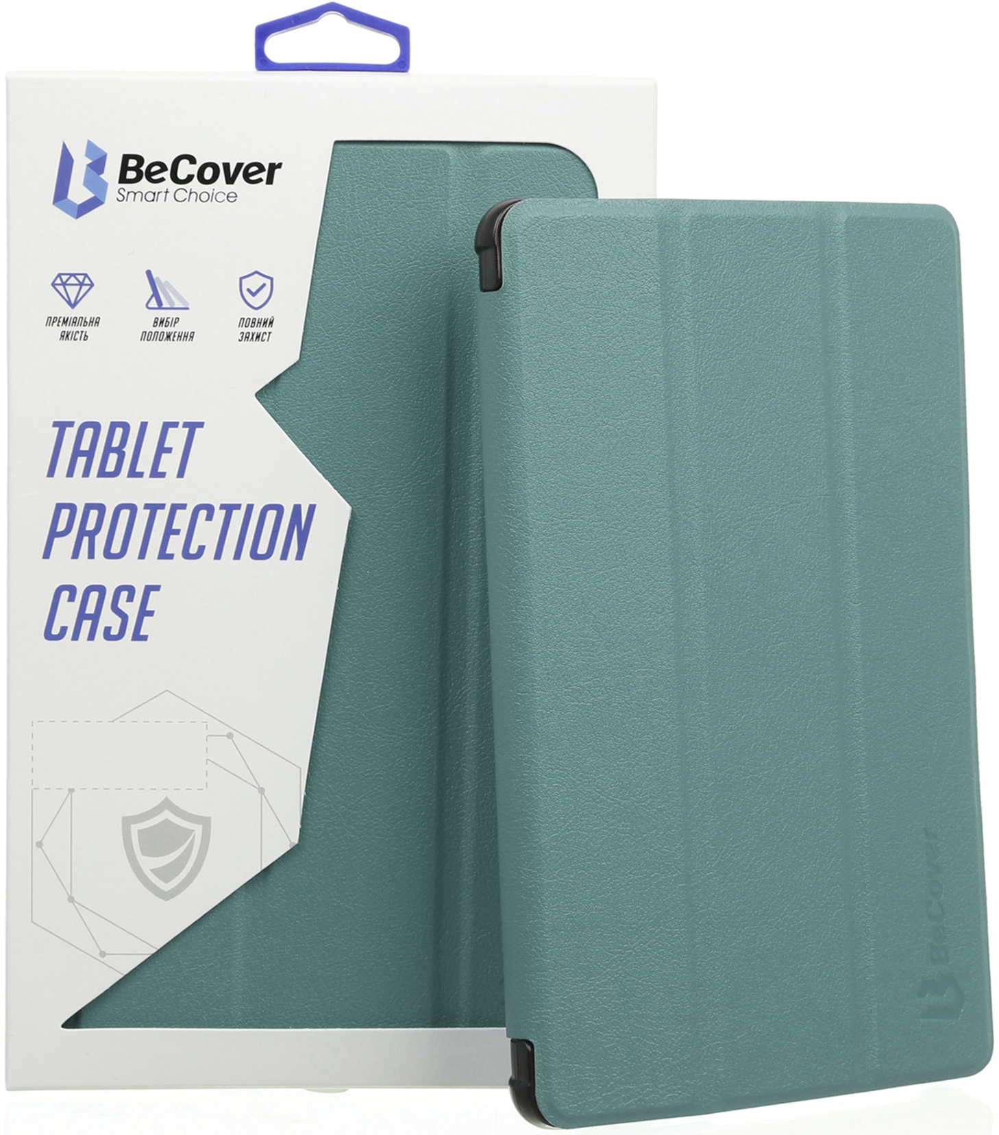 

Обкладинка BeCover Smart Case для Lenovo Tab M10 TB-X306F HD (2nd Gen) Dark Green