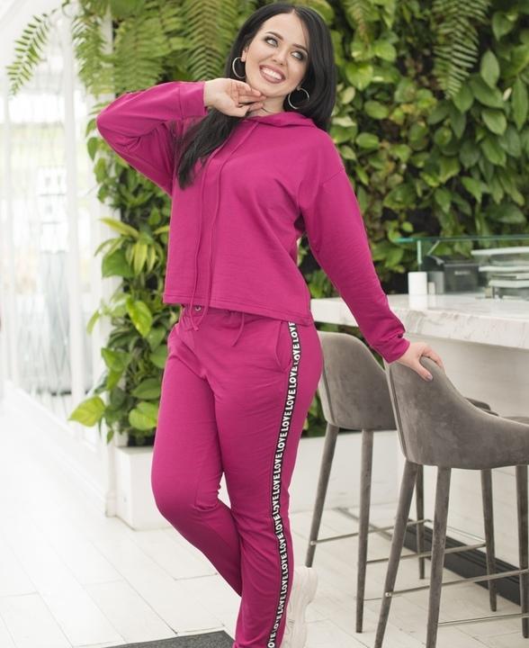 

Спортивный костюм G&M k-77167 - Размер цвет малиновый, Спортивный костюм G&M k-77167 54-56 Размер цвет малиновый