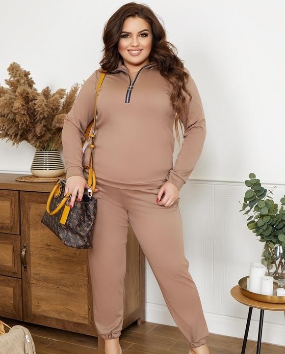 

Спортивный костюм G&M k-77092 56-58 Размер цвет капучино