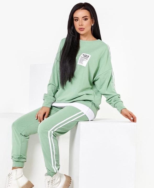 

Спортивный костюм G&M k-77062 46-48 Размер цвет оливковый