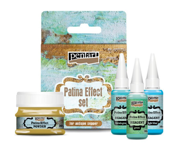

Набор материалов Pentart Patina Effect Set 4 шт (34115)