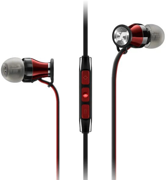 

Наушники Sennheiser Momentum In-Ear M2 IEG Black-Red (508690)