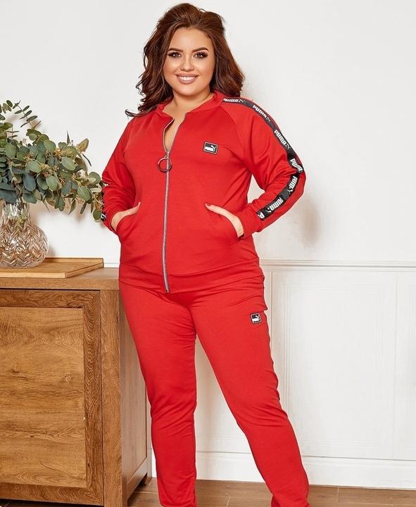 

Спортивный костюм G&M k-76767 48-50 Размер цвет красный