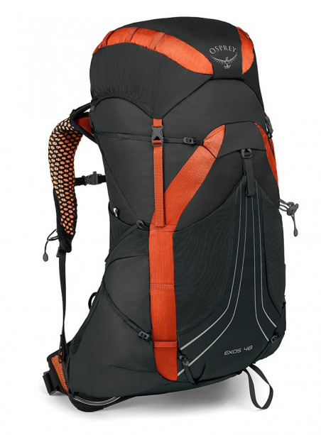 

Рюкзак Osprey Exos 48 S Blaze Black