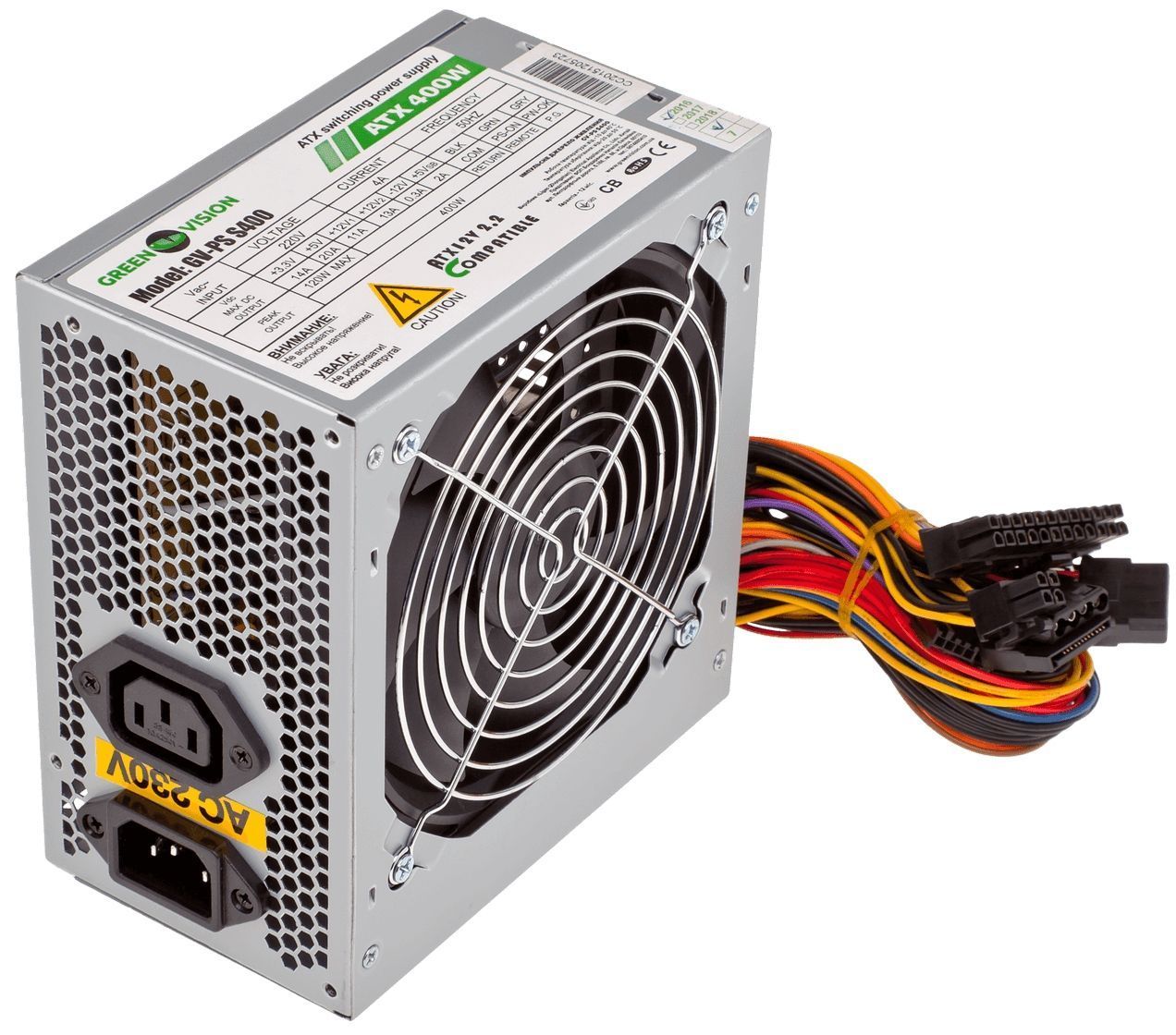 

Блок питания LogicPower 400W FAN 12cm Bulk