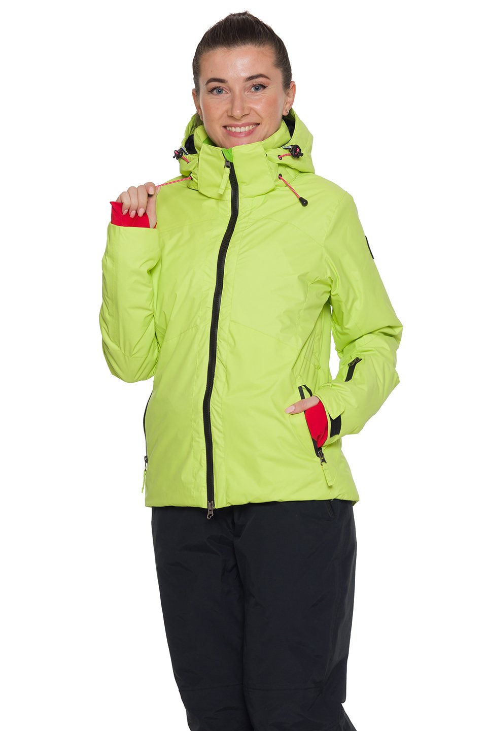 

Куртка горнолыжная Brooklet женская желтая - 1130672-15 - XS