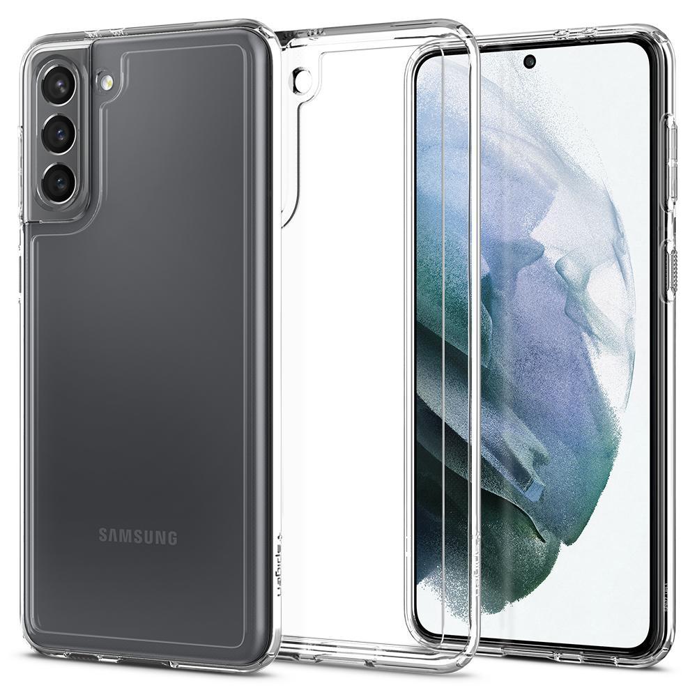 

Чехол Spigen Ultra Hybrid для Samsung Galaxy S21 Crystal Clear