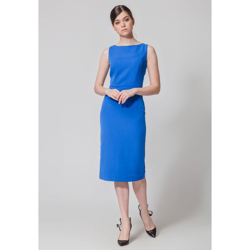 

Платье Nai Lu-na by Anastasia Ivanova NL3637-2  Синее, Платье Nai Lu-na by Anastasia Ivanova NL3637-2 XL Синее
