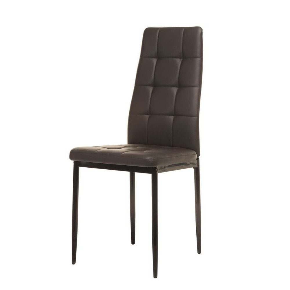 

Стул для кухни, кафе, бара искусственная кожа + металл N-66-2 Vetro Mebel Коричневый