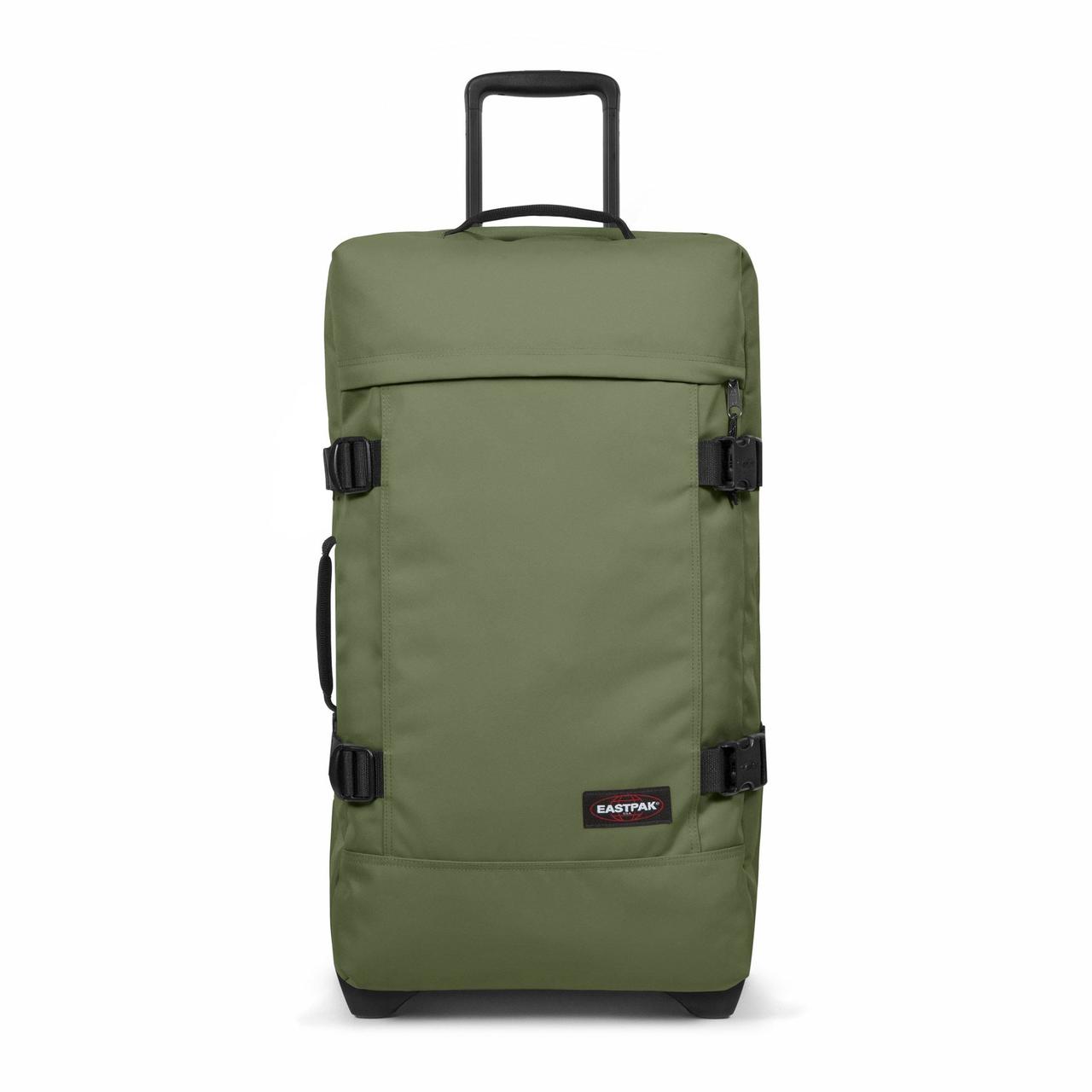 

Чемодан Eastpak Tranverz M Quiet Khaki, 67x35,5x30 см, 78 л, хаки
