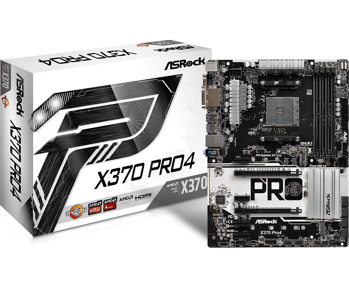 

Материнская плата ASRock X370 PRO4 Socket AM4