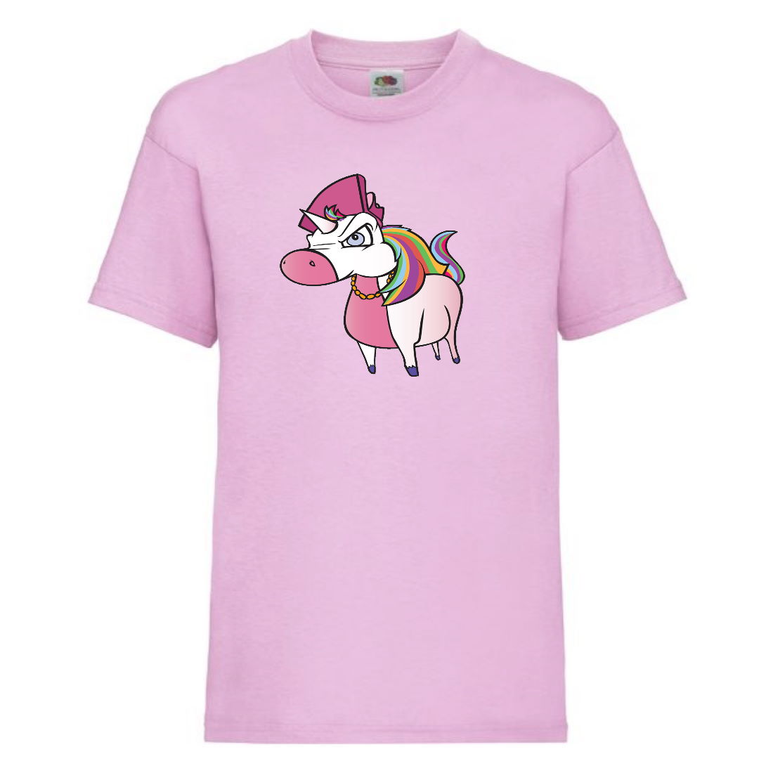 

Футболка детская Единорог 005 (Unicorn) светлорозовая (UNN lipnc 005)128 см