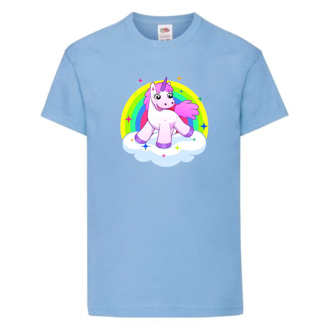 

Футболка детская Единорог 0043 (Unicorn) голубая (UNN lbl 0043)104 см
