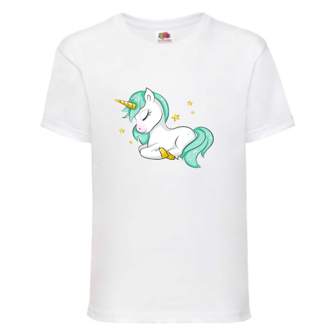 

Футболка детская Единорог 0036 (Unicorn) белая (UNN wh 0036)104 см