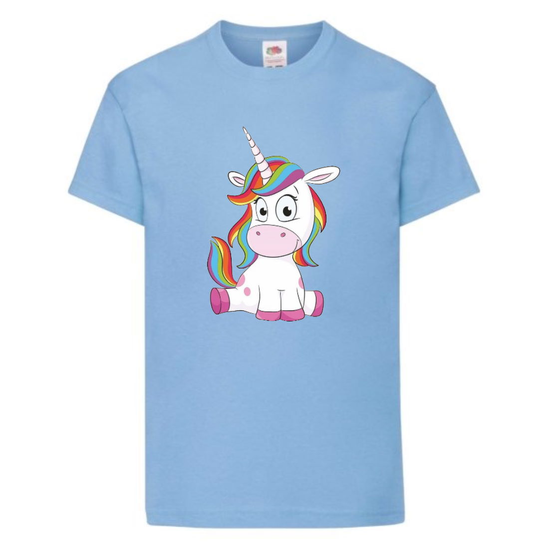 

Футболка детская Единорог 0022 (Unicorn) голубая (UNN lbl 0022)104 см