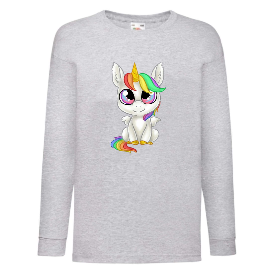 

Лонгслив реглан Единорог 0019 (Unicorn) серый (EDN gry 0019) 104 см