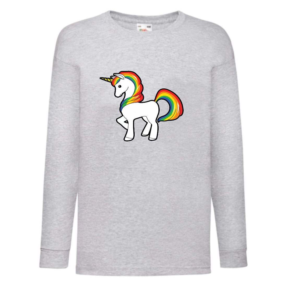 

Лонгслив реглан Единорог 0010 (Unicorn) серый (EDN gry 0010) 128 см