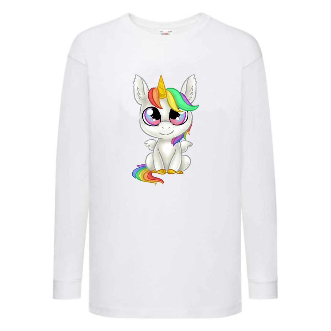 

Лонгслив реглан Единорог 0019 (Unicorn) белый (EDN wh 0019) 104 см