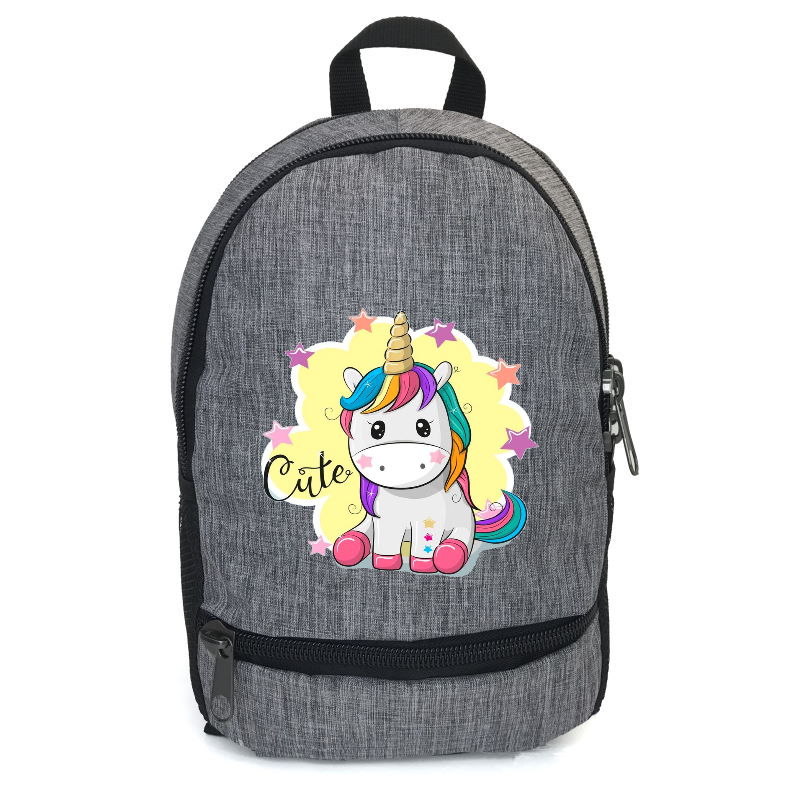 

Рюкзак детский Единорог 0030 ( Unicorn ) Cappuccino Toys EDN-0030 grey серый
